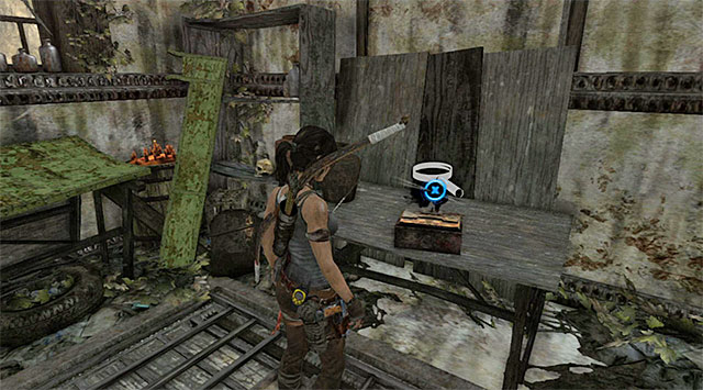 Examine the building on the inside - Relics | Collectibles: Shantytown - Collectibles: Shantytown - Tomb Raider Game Guide