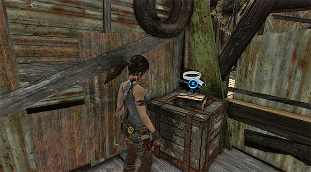 Enter a small room and grab the Jade Horse from the box - Relics | Collectibles: Shantytown - Collectibles: Shantytown - Tomb Raider Game Guide
