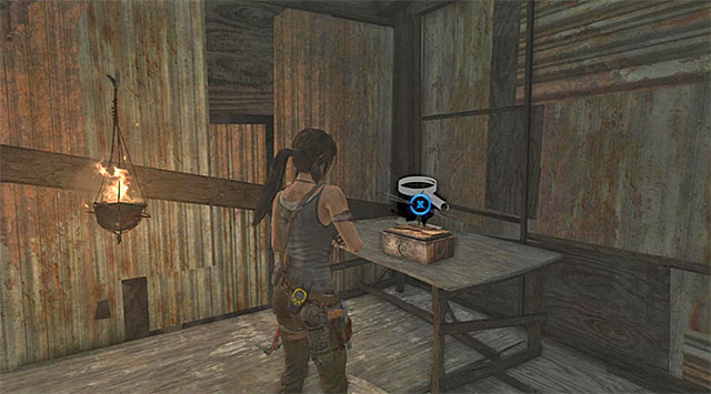 Youll find the Inro box on the table (reward: 500 XP) - Relics | Collectibles: Shantytown - Collectibles: Shantytown - Tomb Raider Game Guide
