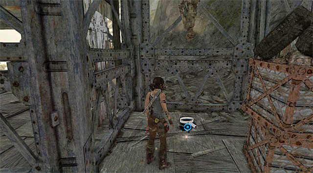 Youll find the Cache lying on the ground (reward: 5 XP) - GPS Caches (08-15) | Collectibles: Shantytown - Collectibles: Shantytown - Tomb Raider Game Guide