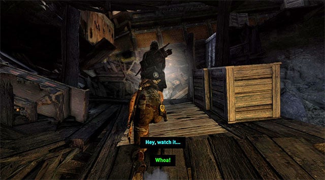 Stealth kill the second guard as well, especially since he shouldnt turn around and detect you in any way - Continue Up the Mountain to Regroup with Roth | 7: Mountain Rendezvous Walkthrough - 7: Mountain Rendezvous | Walkthrough - Tomb Raider Game Guide