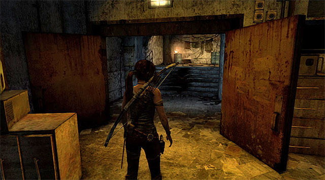Its a good idea to check the whole place out, especially since there is a new base camp upstairs (Map Room) - Find the Communication Console | 8: Cry for Help Walkthrough - 8: Cry for Help | Walkthrough - Tomb Raider Game Guide