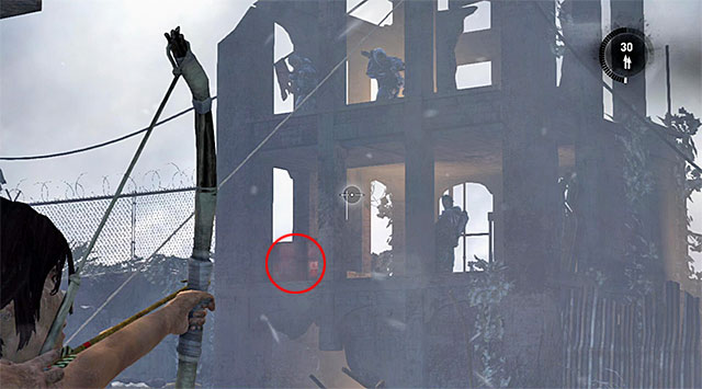 Resume the walk along the main path - Climb the Radio Tower to Send an SOS | 8: Cry for Help Walkthrough - 8: Cry for Help | Walkthrough - Tomb Raider Game Guide