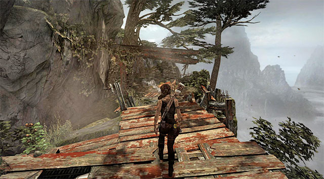Youre free to move on and find another base camp (Cliffside Vista) - Find a Way Back to the Mountain Village | 9: A Road Less Traveled Walkthrough - 9: A Road Less Traveled | Walkthrough - Tomb Raider Game Guide