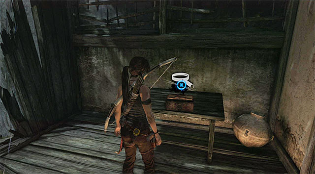 Examine all rooms, then the Yagen by looking inside; youll find some bone fragments (reward: 25 XP + 10 XP for examining the yagen) - Relics | Collectibles: Mountain Village - Collectibles: Mountain Village - Tomb Raider Game Guide