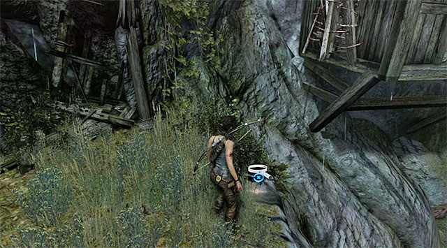 Head north and stop at the edge - GPS Caches (01-07) | Collectibles: Mountain Village - Collectibles: Mountain Village - Tomb Raider Game Guide