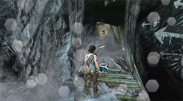 Search the area near the entrance to the Tomb of the Unworthy - GPS Caches (01-07) | Collectibles: Mountain Village - Collectibles: Mountain Village - Tomb Raider Game Guide