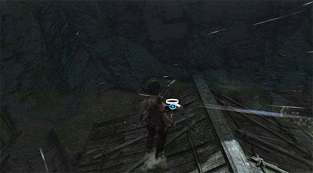 Look for the Cache upon landing (reward: 5 XP) - GPS Caches (08-15) | Collectibles: Mountain Village - Collectibles: Mountain Village - Tomb Raider Game Guide