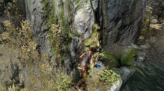 Go down the path - GPS Caches (08-15) | Collectibles: Mountain Village - Collectibles: Mountain Village - Tomb Raider Game Guide
