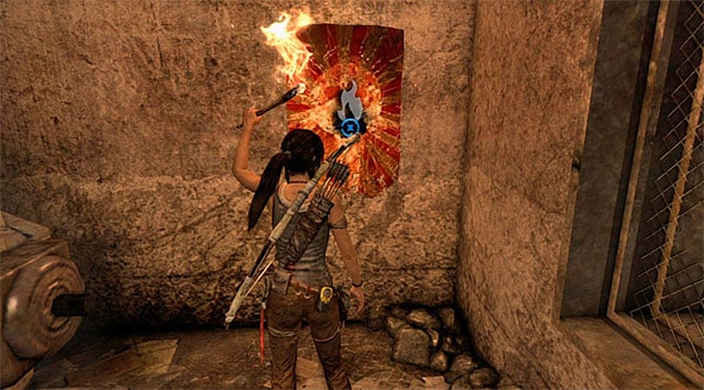 NON-BELIEVER BANNER 3/5 - Non-believer Banners | Collectibles: Mountain Base - Collectibles: Mountain Base - Tomb Raider Game Guide