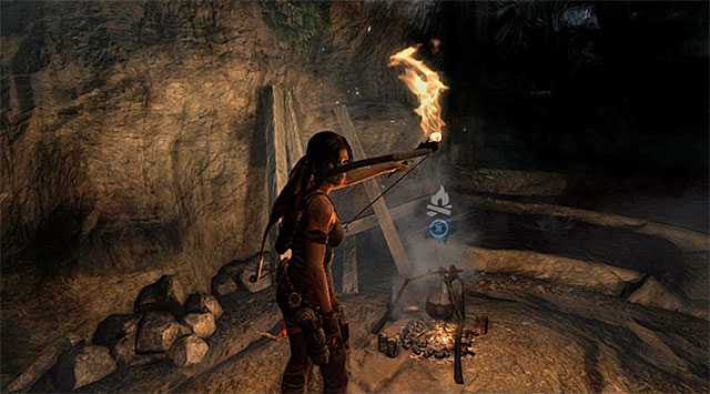 CAMPSITE 1/1 - ARID CANYON - Campsites | Collectibles: Mountain Pass - Collectibles: Mountain Pass - Tomb Raider Game Guide