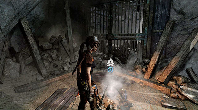 CAMPSITE 1/1 - SHELTERED ALCOVE - Campsites | Collectibles: Chasm Monastery - Collectibles: Chasm Monastery - Tomb Raider Game Guide