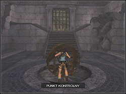 Push the orb and put it on the plate in the floor - St. FrancisFolly 1 | Artefacts and Relics - Artefacts and Relics - Tomb Raider: Anniversary Game Guide & Walkthrough