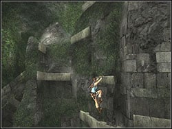 Leave the burrow and climb again on the top of the rock - The Lost Valley | Artefacts and Relics - Artefacts and Relics - Tomb Raider: Anniversary Game Guide & Walkthrough