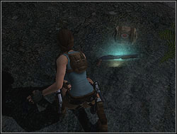 On the left side of the waterfall is a small slot in the wall - The Lost Valley 1 | Walkthrough - Peru - Tomb Raider: Anniversary Game Guide & Walkthrough