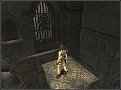 From the platform jump to the next, long platform on the centre of the chamber - St. Francis Folly 5 | Walkthrough - Greece - Tomb Raider: Anniversary Game Guide & Walkthrough