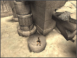 Jump into the pond and take small first-aid kit - Temple of Khamoon 1 | Walkthrough - Egypt - Tomb Raider: Anniversary Game Guide & Walkthrough