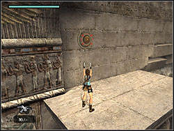 Jump to the stone platform - Temple of Khamoon 1 | Walkthrough - Egypt - Tomb Raider: Anniversary Game Guide & Walkthrough