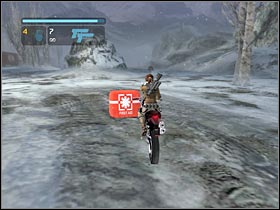 The train will enter a tunnel at some point - Kazakhstan - part II | Kazakhstan - Proj. Carbonek - Kazakhstan - Project Carbonek - Tomb Raider: Legend Game Guide & Walkthrough