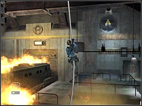 Before you decide to proceed to the next section of the map, activate the Accurate Aim mode - Kazakhstan - part II | Kazakhstan - Proj. Carbonek - Kazakhstan - Project Carbonek - Tomb Raider: Legend Game Guide & Walkthrough