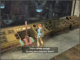 The metal object is going to be activated in just a moment (#1) - Kazakhstan - part IV | Kazakhstan - Proj. Carbonek - Kazakhstan - Project Carbonek - Tomb Raider: Legend Game Guide & Walkthrough