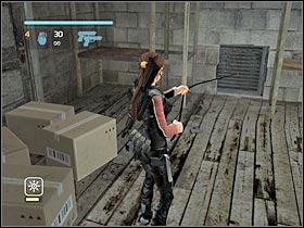 Head on to the left corridor - England - part I | England - King Arthurs Tomb - England - King Arthurs Tomb - Tomb Raider: Legend Game Guide & Walkthrough