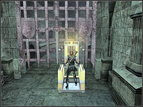 You must destroy the second pair of traps - England - part II | England - King Arthurs Tomb - England - King Arthurs Tomb - Tomb Raider: Legend Game Guide & Walkthrough