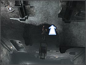 Head on to the stairs located on your left - England - part II | England - King Arthurs Tomb - England - King Arthurs Tomb - Tomb Raider: Legend Game Guide & Walkthrough