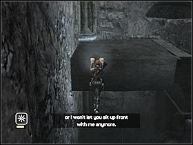 Now you will have to reach a nearby horizontal pole - England - part II | England - King Arthurs Tomb - England - King Arthurs Tomb - Tomb Raider: Legend Game Guide & Walkthrough