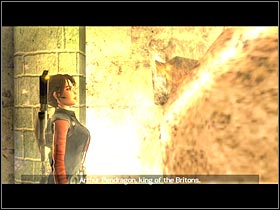 As youve probably noticed by now, the main gate is opened (#1) - England - part IV | England - King Arthurs Tomb - England - King Arthurs Tomb - Tomb Raider: Legend Game Guide & Walkthrough