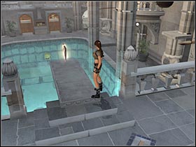 There are two big statues on your left - Bonus - Croft Manor | Secrets - Secrets - Tomb Raider: Legend Game Guide & Walkthrough