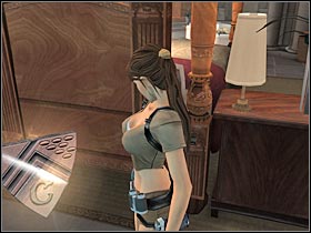 Start off by heading towards an opposite balcony - Bonus - Croft Manor | Secrets - Secrets - Tomb Raider: Legend Game Guide & Walkthrough