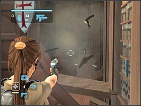 Youll find a second bookcase here - Bonus - Croft Manor | Secrets - Secrets - Tomb Raider: Legend Game Guide & Walkthrough