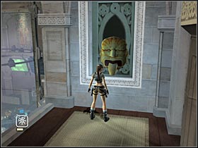 Lara will automatically read the last part of the riddle - Bonus - Croft Manor | Secrets - Secrets - Tomb Raider: Legend Game Guide & Walkthrough