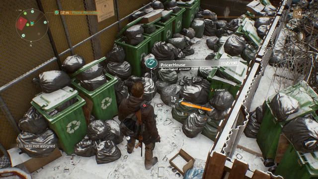 The phone in the contaminated area - Chelsea & Camp Hudson (M1) | Intel data - Intel data - Tom Clancys The Division Game Guide