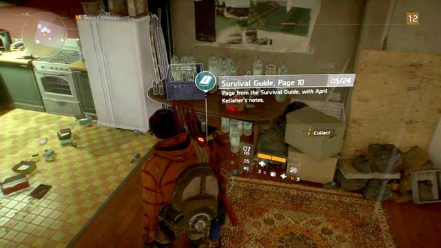 You find the guide at the upper floor and you get there over the stairs at the back of the shop - Hudson Yards (M2) | Intel data - Intel data - Tom Clancys The Division Game Guide