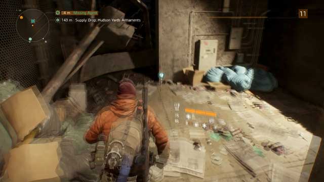 You end up in a railway tunnel - Hudson Yards (M2) | Intel data - Intel data - Tom Clancys The Division Game Guide