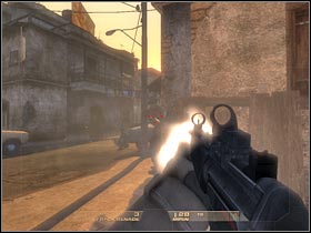 Wait for the new hint to be displayed on your screen - Mission 1.1: Mexican Border - Inbound - Walkthrough - Tom Clancys Rainbow Six: Vegas - Game Guide and Walkthrough