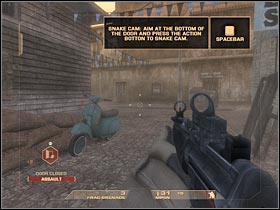 You should be able to find a second door here - Mission 1.1: Mexican Border - Inbound - Walkthrough - Tom Clancys Rainbow Six: Vegas - Game Guide and Walkthrough