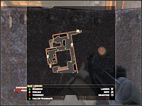 Gather the rest of the team around your position - Mission 1.1: Mexican Border - Inbound - Walkthrough - Tom Clancys Rainbow Six: Vegas - Game Guide and Walkthrough