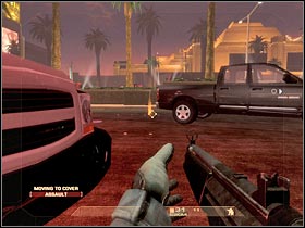 You, on the other hand, should move to your right - Mission 2.1: Calypso Casino - The Strip - Walkthrough - Tom Clancys Rainbow Six: Vegas - Game Guide and Walkthrough