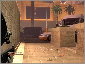 Keep going straight - Mission 2.1: Calypso Casino - The Strip - Walkthrough - Tom Clancys Rainbow Six: Vegas - Game Guide and Walkthrough