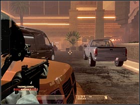 Start moving forward (slowly - Mission 2.1: Calypso Casino - The Strip - Walkthrough - Tom Clancys Rainbow Six: Vegas - Game Guide and Walkthrough