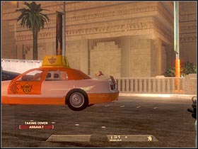 Start moving towards the designated area of the map (#1) - Mission 2.1: Calypso Casino - The Strip - Walkthrough - Tom Clancys Rainbow Six: Vegas - Game Guide and Walkthrough