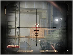 Once you've taken out all visible enemy units, you'll probably have to deal with one additional soldier (#1) - Mission 5.2: Dante's Casino - Gabe - Walkthrough - Tom Clancys Rainbow Six: Vegas - Game Guide and Walkthrough