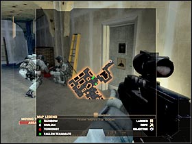 Now you will have to head on to a nearby corridor (#1) - Mission 5.2: Dante's Casino - Gabe - Walkthrough - Tom Clancys Rainbow Six: Vegas - Game Guide and Walkthrough