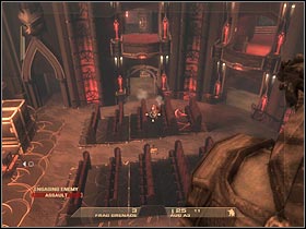 Order your squad members to proceed to the ground floor (#1) - Mission 5.4: Dante's Casino - Data Hub - Walkthrough - Tom Clancys Rainbow Six: Vegas - Game Guide and Walkthrough