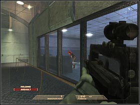 Keep moving towards your new destination - Mission 6.5: Nevada Dam - The Doctors - Walkthrough - Tom Clancys Rainbow Six: Vegas - Game Guide and Walkthrough