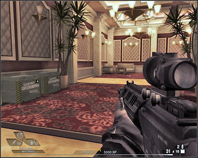 1 - Scene 2 - Casino - part 2 - Act 5 - Theater - Tom Clancys Rainbow Six: Vegas 2 - Game Guide and Walkthrough