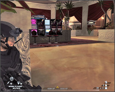 You may proceed to the next section - Scene 2 - Casino - part 2 - Act 5 - Theater - Tom Clancys Rainbow Six: Vegas 2 - Game Guide and Walkthrough